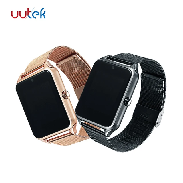 

UUTEK Z60 High quality metal steel smart watch 2021 full touch screen wrist smart watch