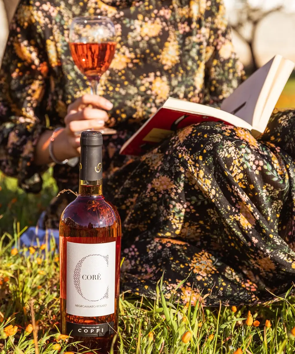 rose rosato core vintage 2020 - igp salento - coppi winery