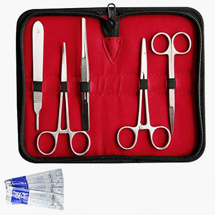 53 PC MINOR SURGERY DISSECTION DISSECTING STUDENT KIT SURGICAL INSTRUMENTS 