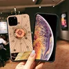 LV Design Heavy Duty Phone Case for iPhone 11 11Pro and 11 Pro Max with Ring