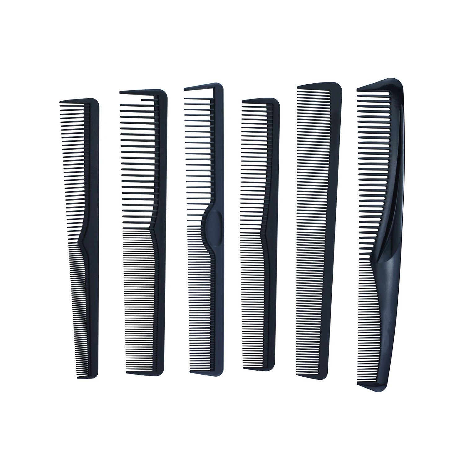 

Homtak Custom Logo Salon Anti Static Cutting Hair Wide Tooth Carbon Comb With High Good Quality