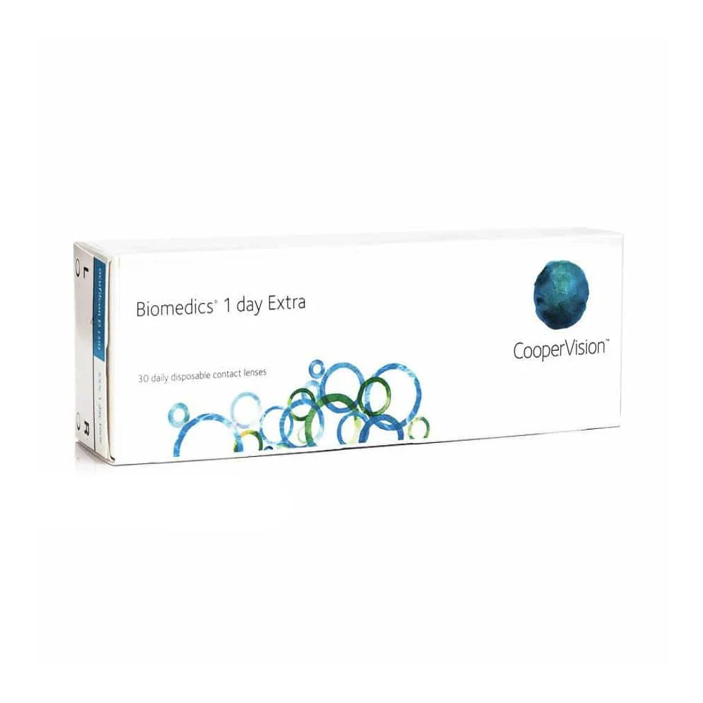 Biomedics 1Day Extra 30pcs CooperVison Daily disposable Soft contact lenses