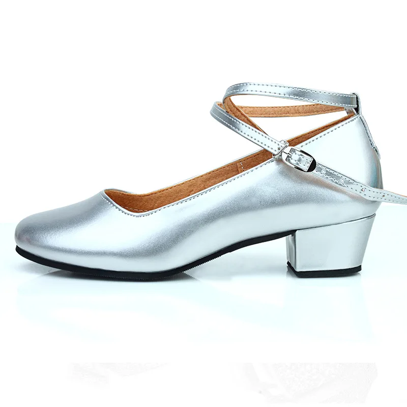 

latin ballroomwith high quality Satin Latin girls's high heel 3cm Ballroom dancing Salsa Tango Square dance shoes