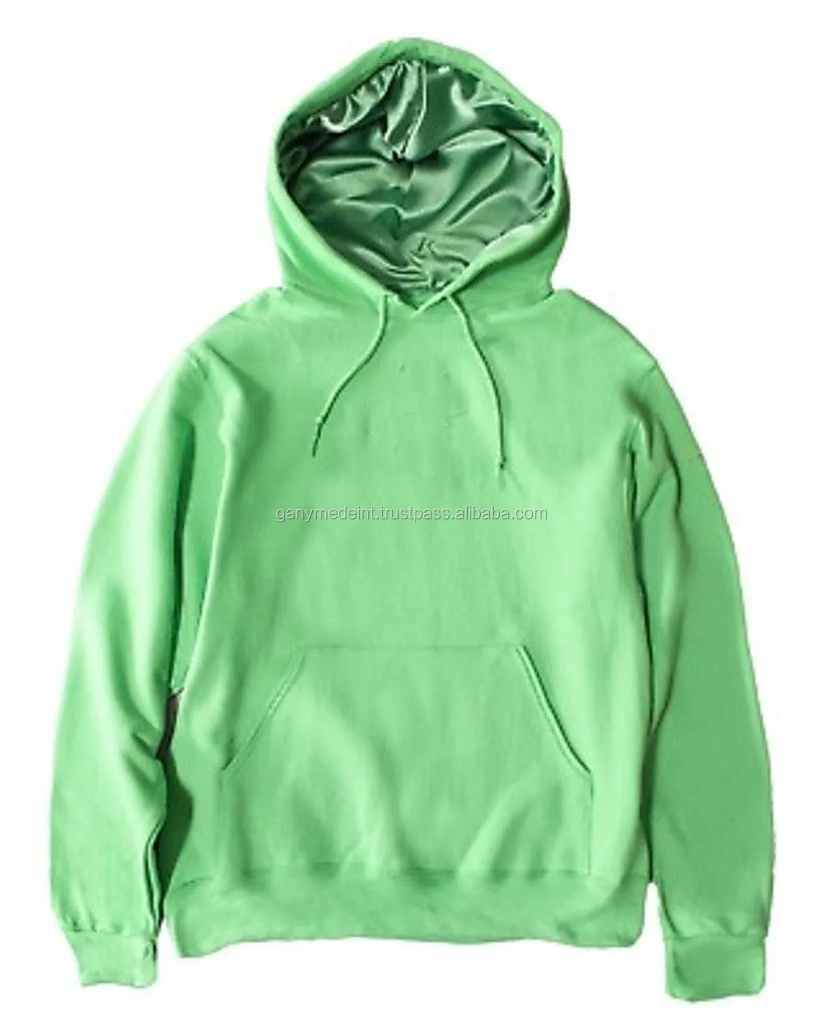 satin lined hoodie