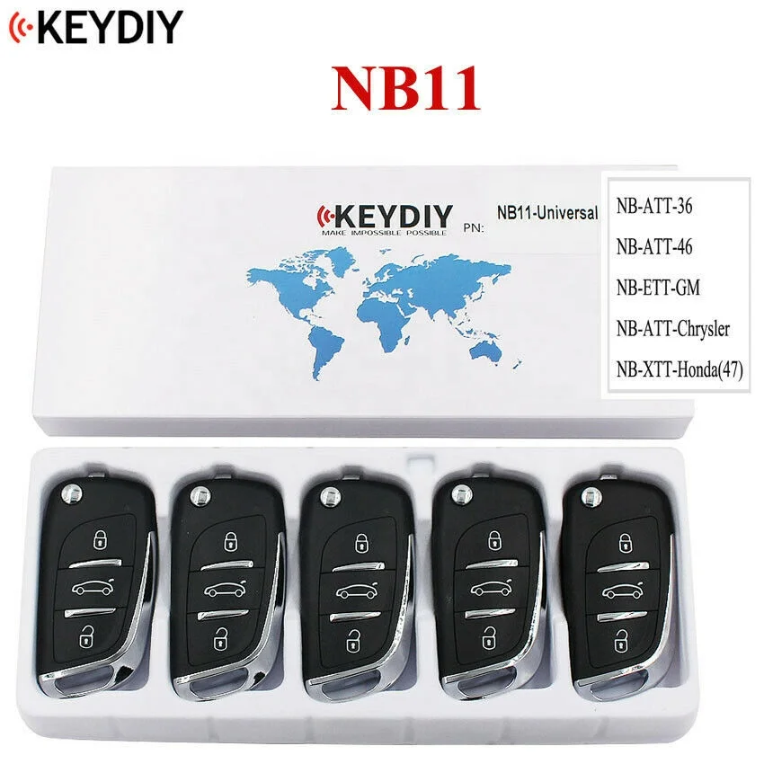 
KEYDIY Multi-functional Universal Remote Key NB11 for KD900 KD900+ URG200 