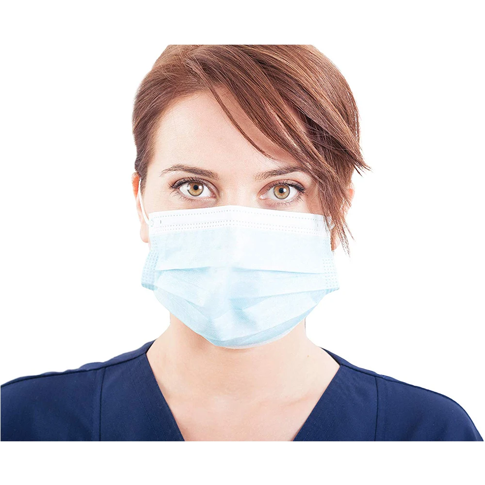 3-layer masks, anti dust breathable disposable ear-loop mouth