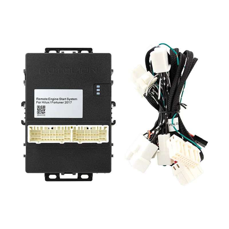 

One Way Car Alarm Remote Engine Start For Toyota Prado, Black