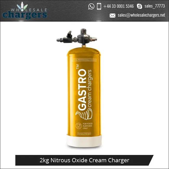 Gastro Mega Whip Nitrous Oxide Disposable Cylinder 2kg N20 Buy
