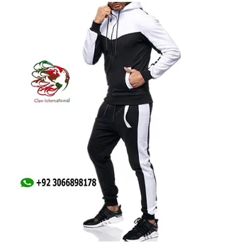 mens two piece sweatsuit