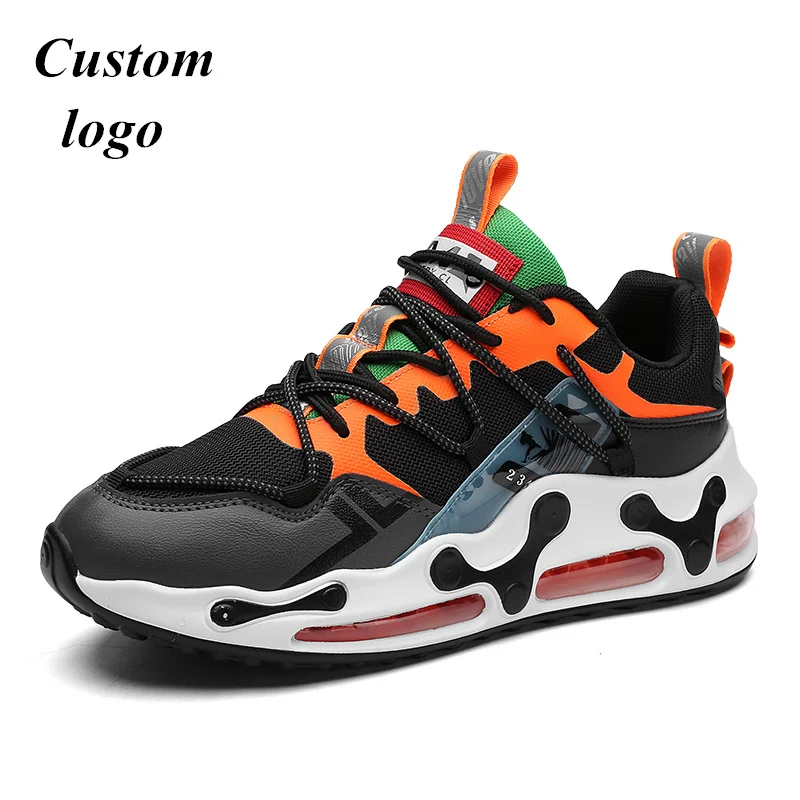 

Wholesale Factory Price Air cushion sneakers men casual shoes thick-soled increased men's shoes