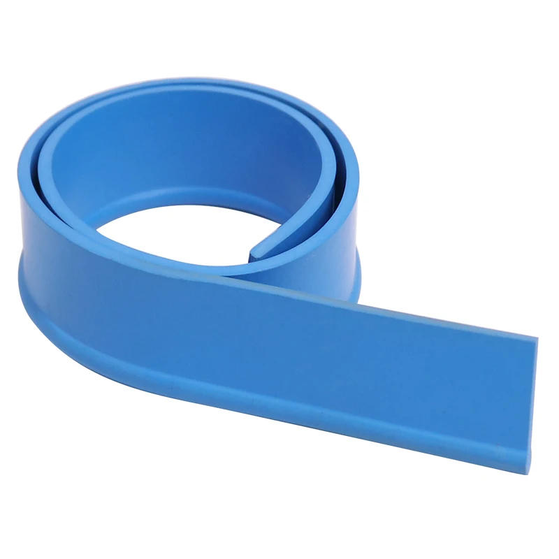 

Window squeegee refill replacement rubber for stainless steel silicone plastic bathroom shower glass cleaning squeegee set, Blue
