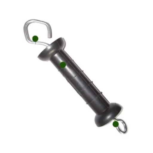 

Diamond Hook Plastic Insulated Gate Handle HDL014 Electric fence china supplier, Black or customized