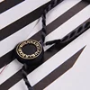 Custom Gold Foil Embossed Plastic Seal Dual End Hang Tag String