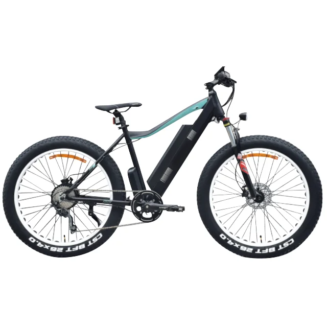 26" high power 350W electric bike, EN151942017, 4.0 tire, 26'' alloy frame with 36*350W BAFANG motor
