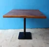 Vintage Single Base Iron With Mango Wood Center Table For Cafe And Restaurant By ND Art Export Dining Table