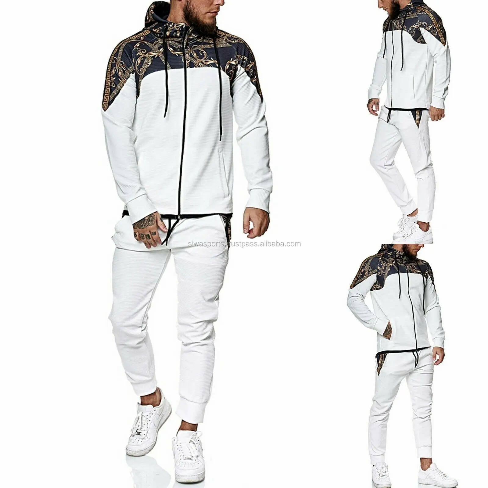 cotton fleece tracksuit