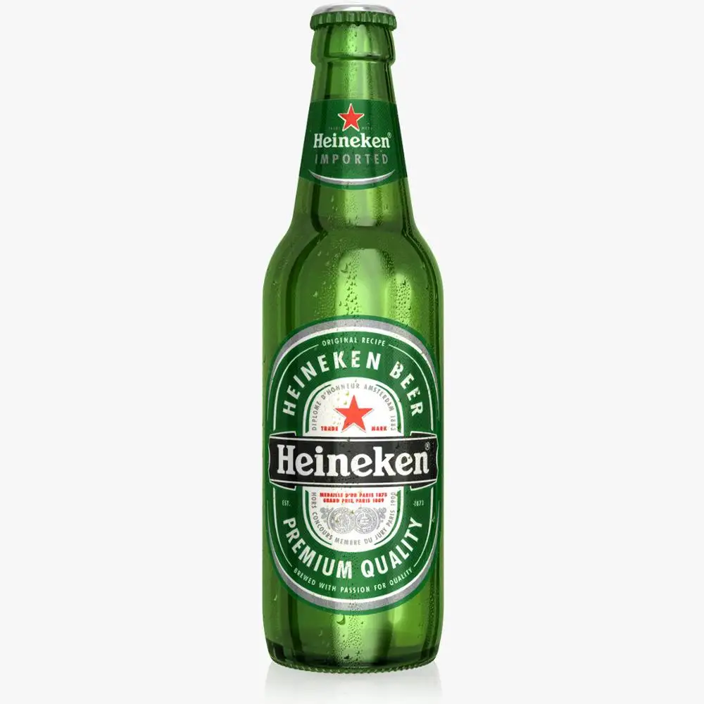 heinekenbeer 250ml / 330ml / 500ml bottles and cans