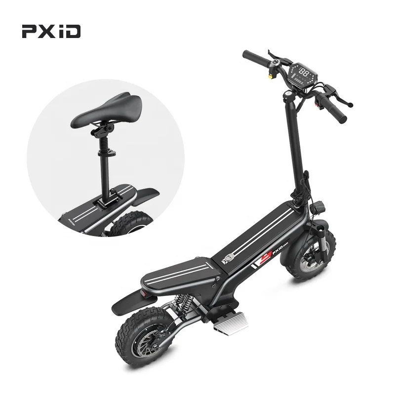 

2022 Hot Sale Trotinette PXID F1 Scooter Adult 500 W 10 Inch Off Road Tire Electric Scooter