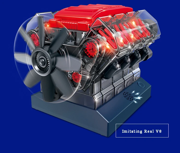 2020 Kids Best Physics Learning Kit High Imitation Gasoline V8