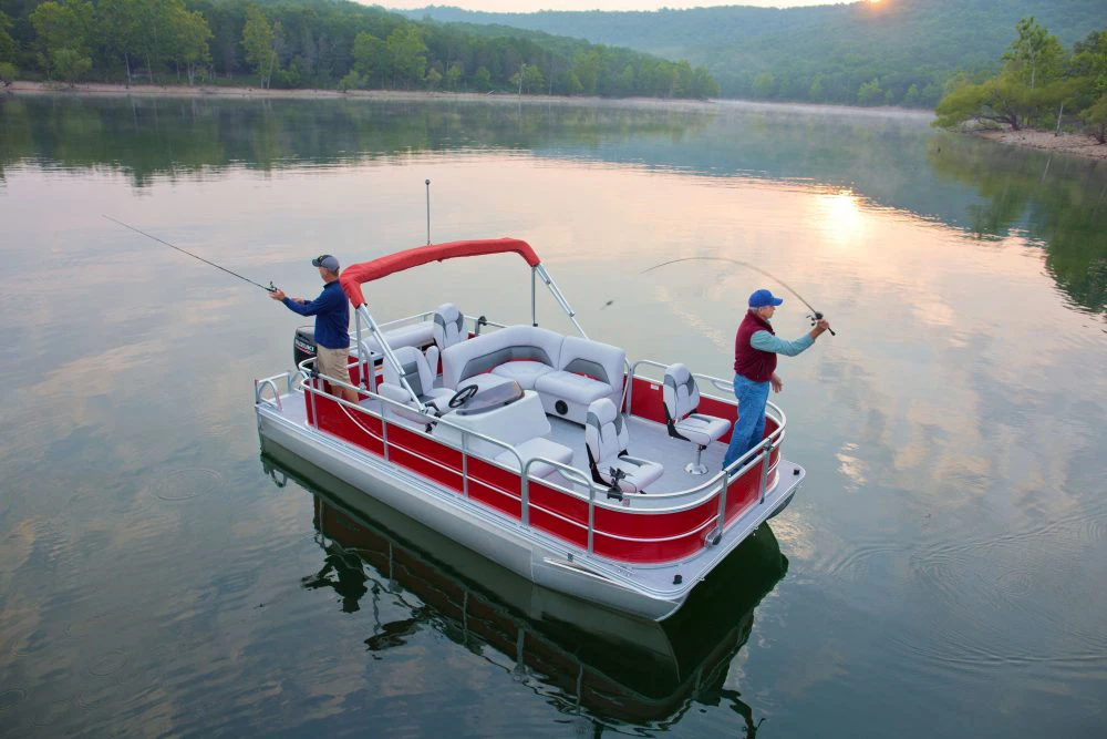 Rts Kinlife 24 Foot Saltwater Pontoon Boats Boat With Fishing Package