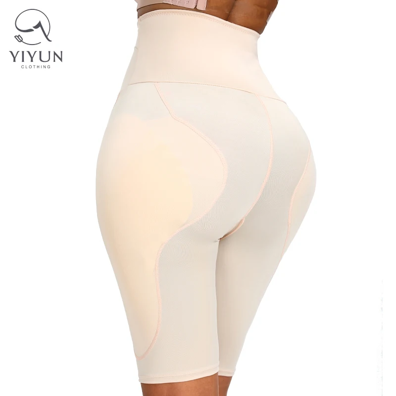 

YIYUNHot Selling Good Quality Plus Size 6XL High Waist Body Shaper Padded Hips Buttock Hip Enhancers Pants Butt Lifter Shapewear, Black skin