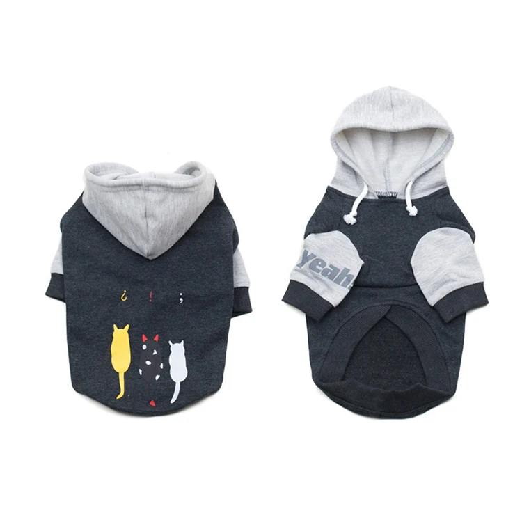 

2021 Wholesale Pet Products Dog Classic Hoodies Dogs Sweatshirt Fashion Outfit For Dog Cat Print Hoodie, 1 color