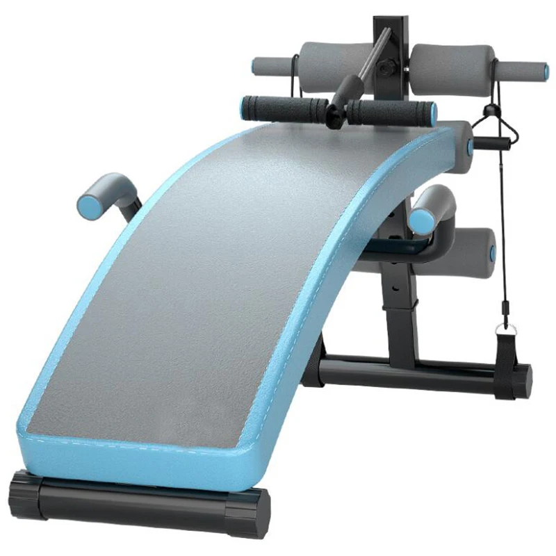 

Factory direct wholesale home gym equipment abdominal machine, Blue, red
