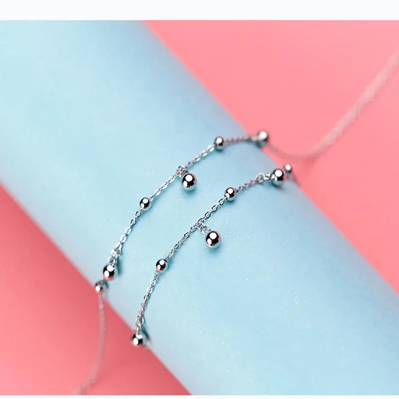 

B1166 Magnetic Bracelet Sterling Silver Jewelry Sterling Silver 925 Bead Size Bracelet & Anklet
