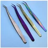 Best Models of Volume Lash Tweezers / Professional Volume Lash Tweezers / Lashes Extended Tweezers For 2D - 6D Technique