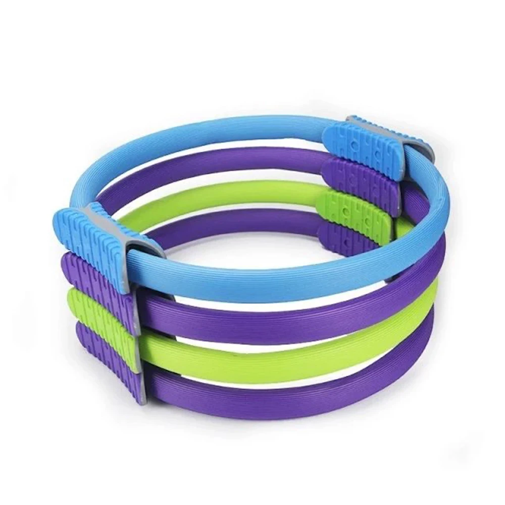 
Wholesale Fitness equipment double handle magic circle yoga pilates ring 