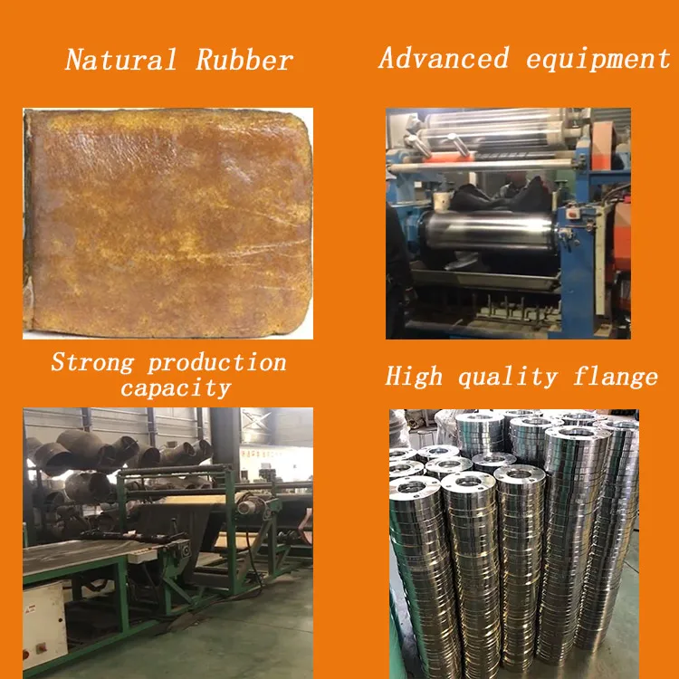 Double Ball Flanged End EPDM Rubber Expansion Joints