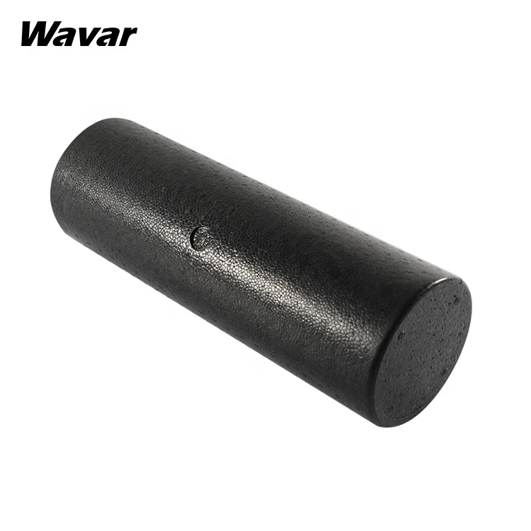 

High density EPP foam roller long for gymnastic yoga, Black