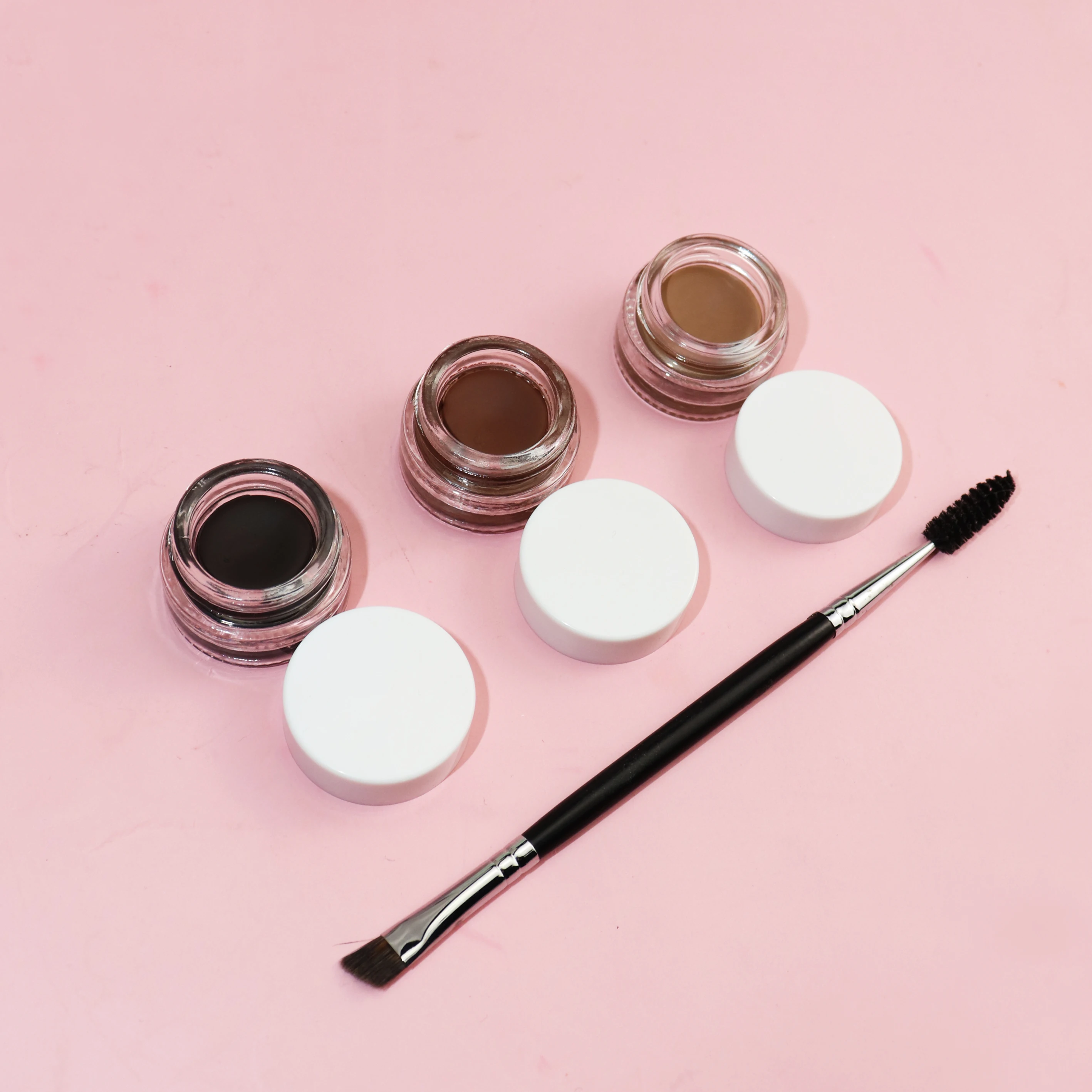 

8 Colors Waterproof Custom Eyebrow Gel Brow Pomade Private Label Eyebrow Pomade