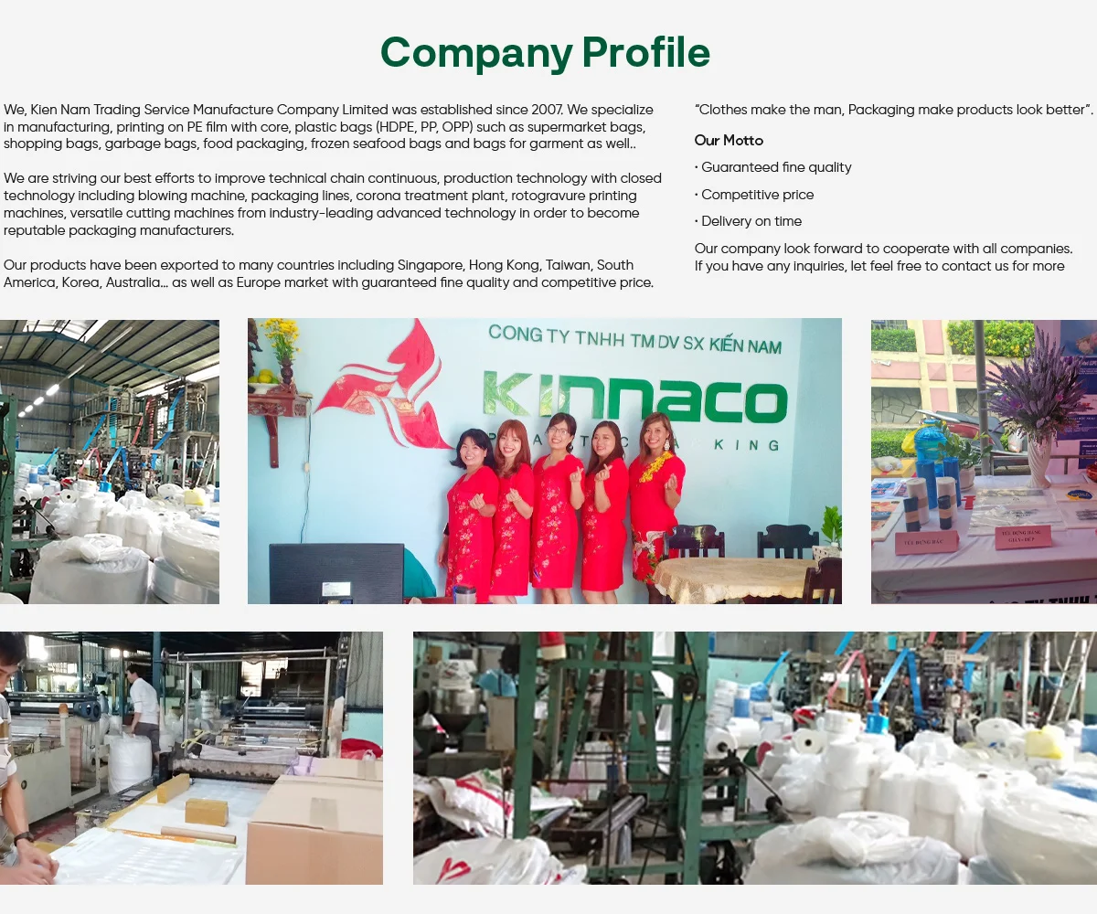 plastic bag manufacturing companies