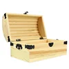 Wooden chest 12 compartment with Hot Stamping