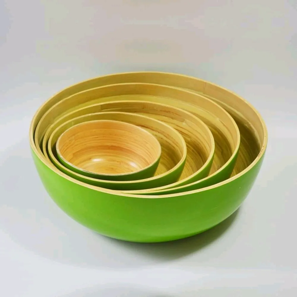 Vietnam Handmade Bamboo Bowl/large Bamboo Bowl Made From Natural Bamboo