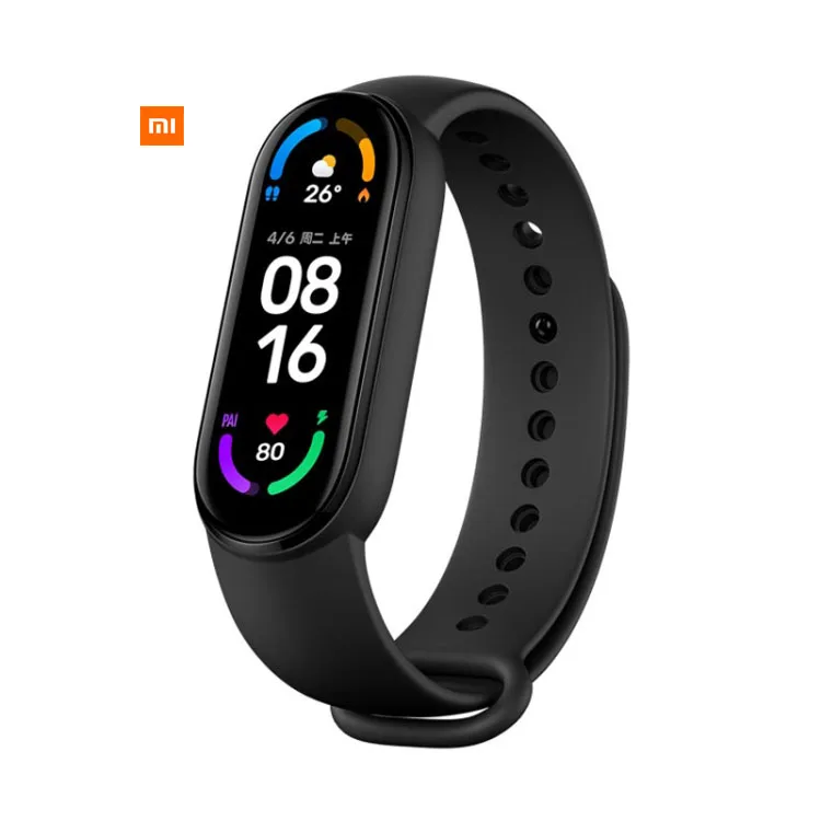 

Standard Version Original Xiaomi Mi Band 6 Fitness Tracker Smart Bracelet Sleep Monitor Miband 6 Smart Watch Wristband
