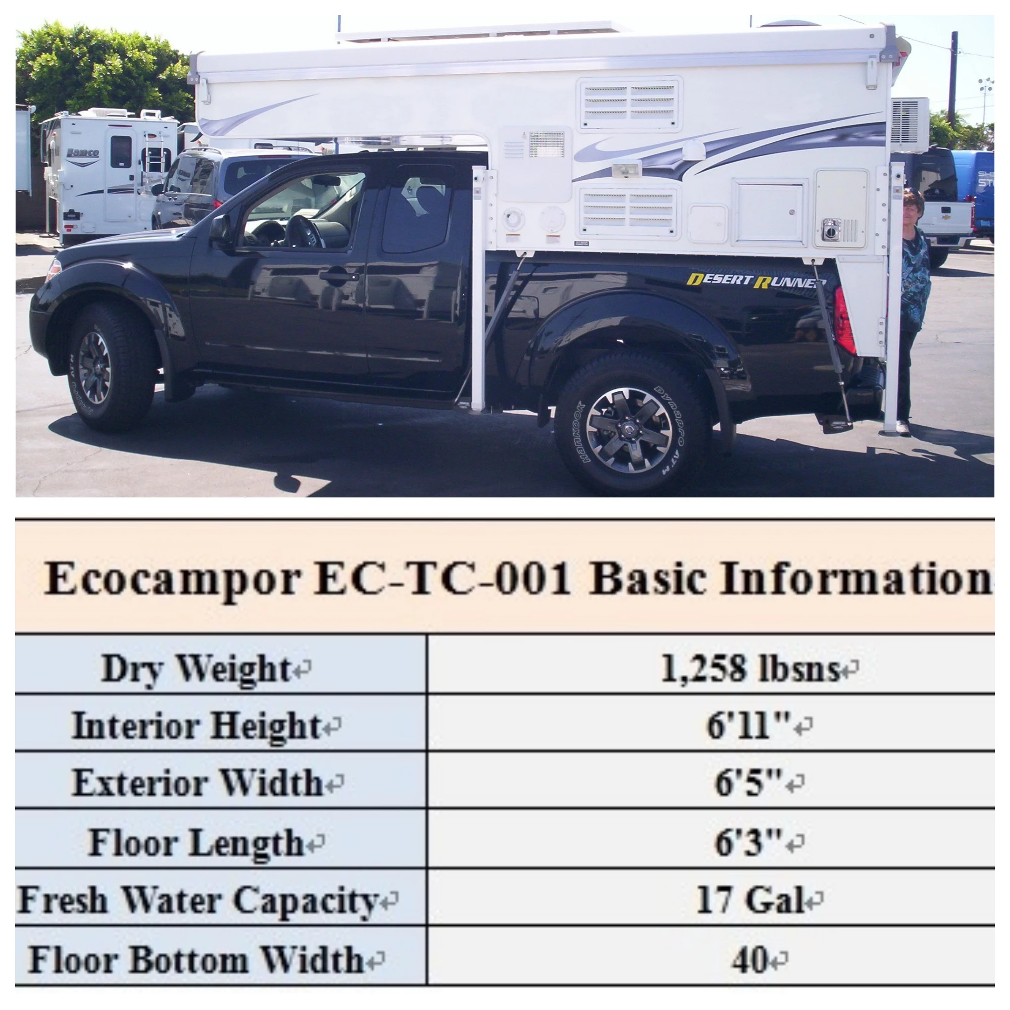 2020 Lightweight Short Bed Travel Trailer Top Roof Tent Aluminum Pop Up