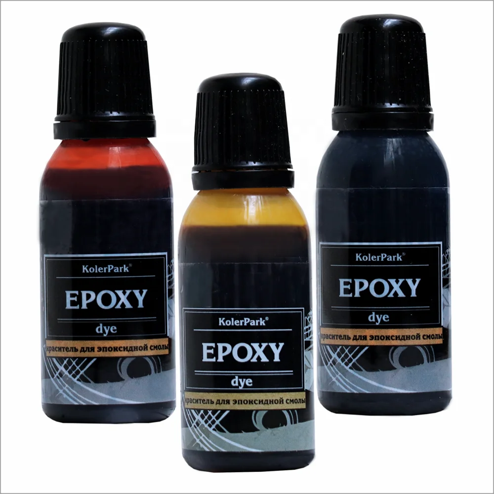 Epoxy Dye "kolerpark" Application Add A Dye To The Epoxy Resin. Enter