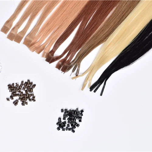 

Keratin Flat Tip Hair Extension Nail Tip Extensions 100% Natural Remy I Tip Virgin Hair Extensions Best Quality Hair Samples