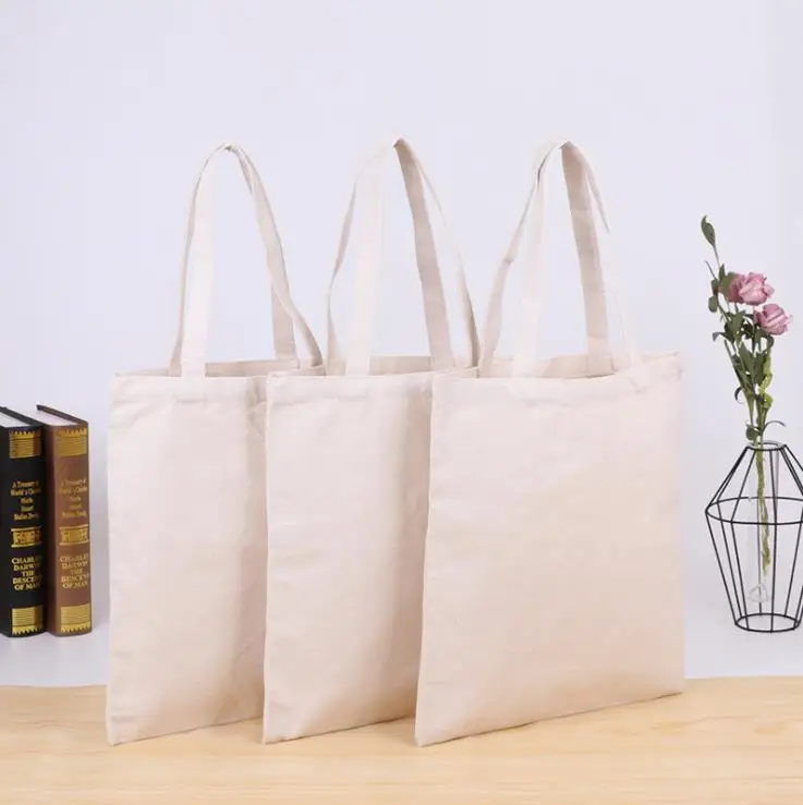 

Cotton Blank Canvas Bag Hand Bill of Lading Shoulder Bag Custom Printed Logo Creative Advertising Publicity Cotton, Customized color