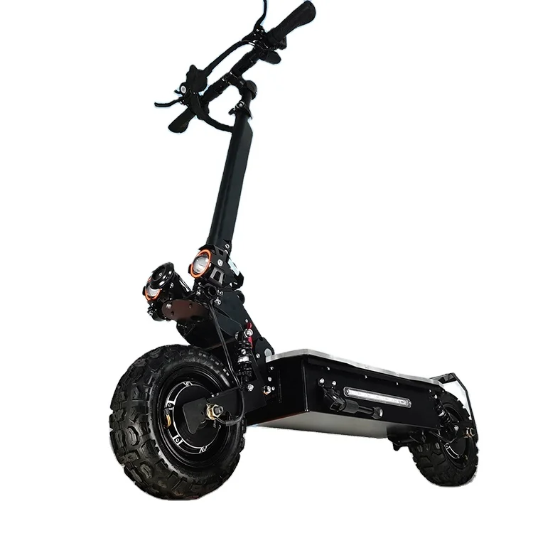 

EU/US warehouse Popular Off Road 11 Inch 5600W High Quality Electric scooter Fast Electric Scooter gift for adult, Black