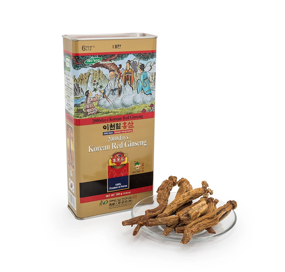 
6 years old Korean Red Ginseng Root_Top grade Health Food 
