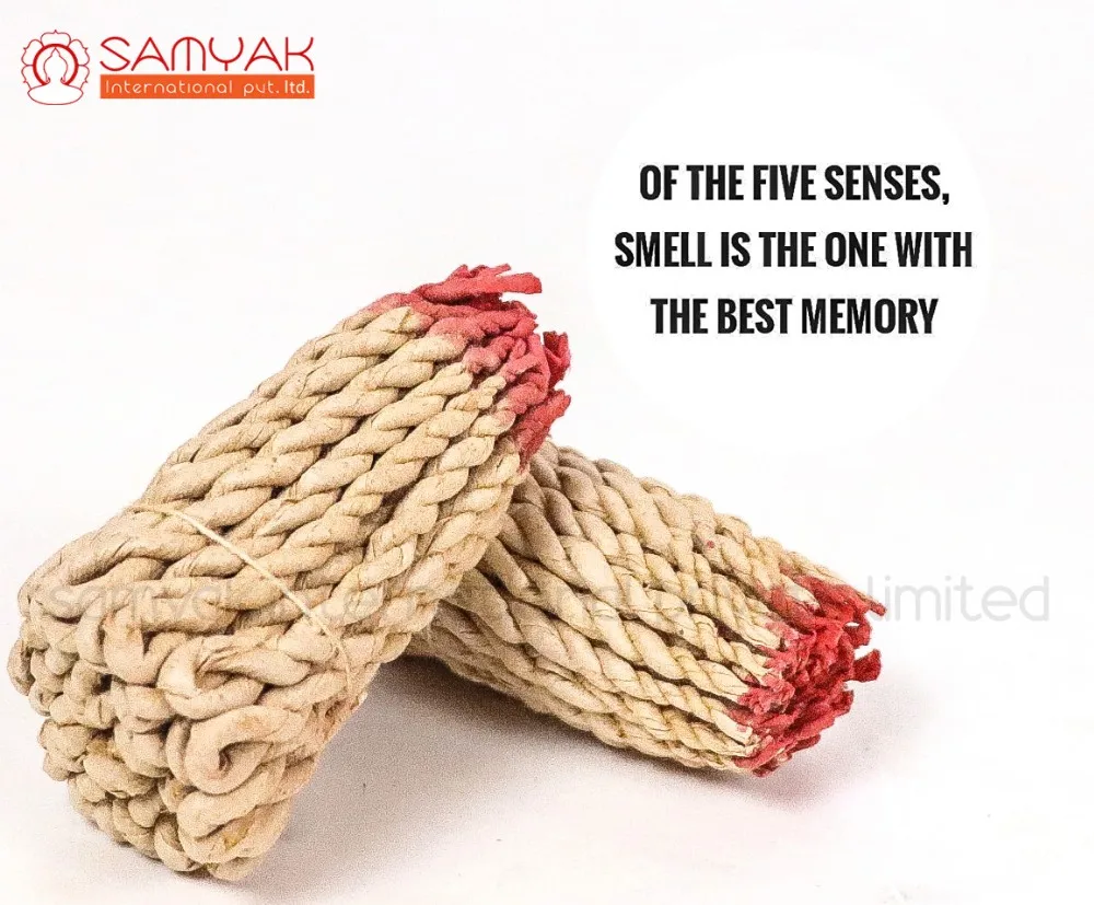 Handmade Nepali/tibetan Sandalwood Rope Incense Bundle Used Religious