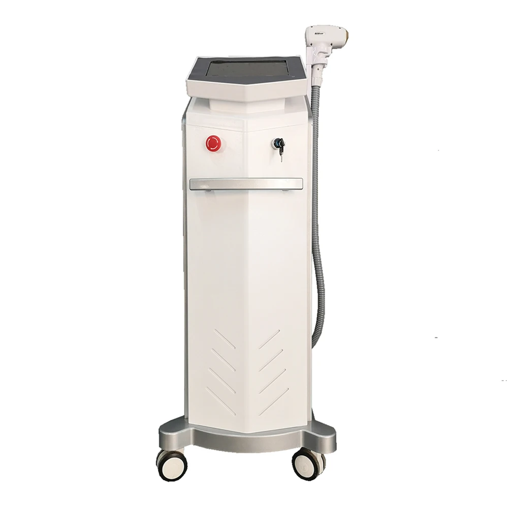 

On sale diode laser home hair removal machine for face and body 808nm, Gray