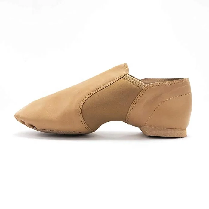 
Dance Shoes, Slip on Jazz Shoes Leather Unisex Jazz Dance Shoes 