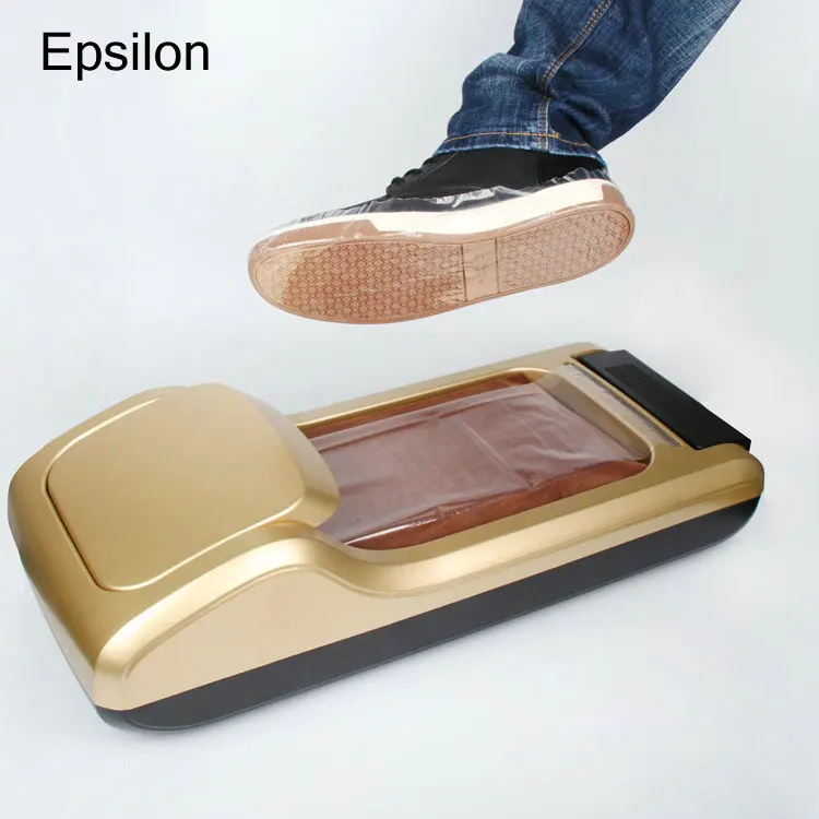 

Epsilon Autotimac China convenient disposable intelligent dispenser auto trainer shoes boot bootie cover machine