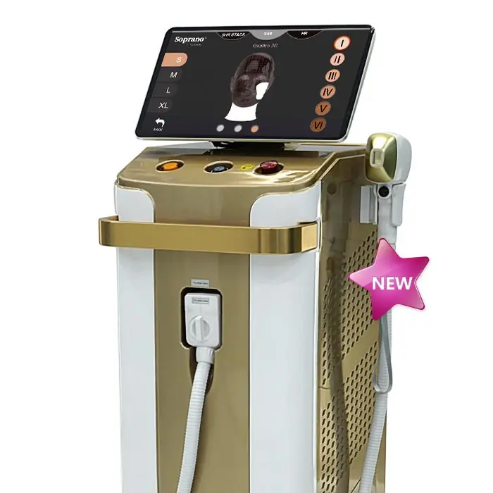 

High Power Diode Laser Hair Removal 3 Waves 755 808 1064nm Permanent Hair Removal Machine Diode Laser Hair Removal Machine Price