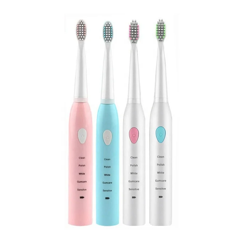 

Powerful Ultrasonic Sonic Electric Toothbrush USB Charge Rechargeable Tooth Brushes Washable Electronic Whitening Teeth Brush