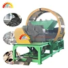 Factory Price Metal Chip Crusher Waste Car Iron Can Crushing Small Glass Pet Beer Bottle Shredder Machine